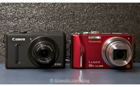 Canon PowerShot S100 vs Panasonic Lumix DMC-FZ150 Karşılaştırma